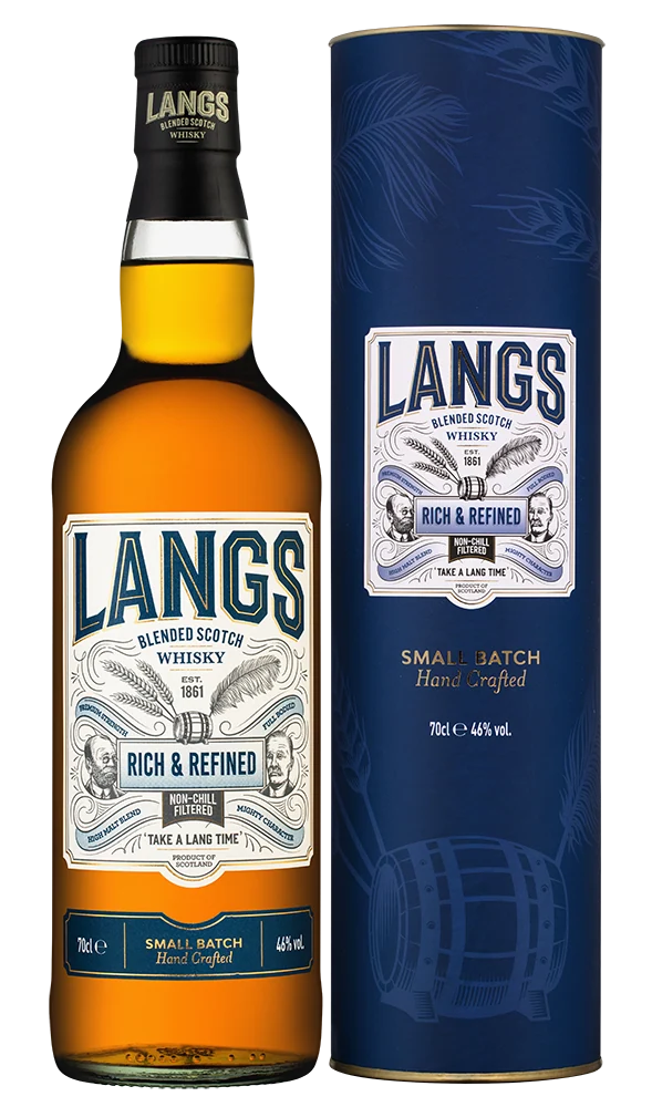 Виски Langs Rich & Refined в подарочной упаковке, 0,7 л — Шотландия