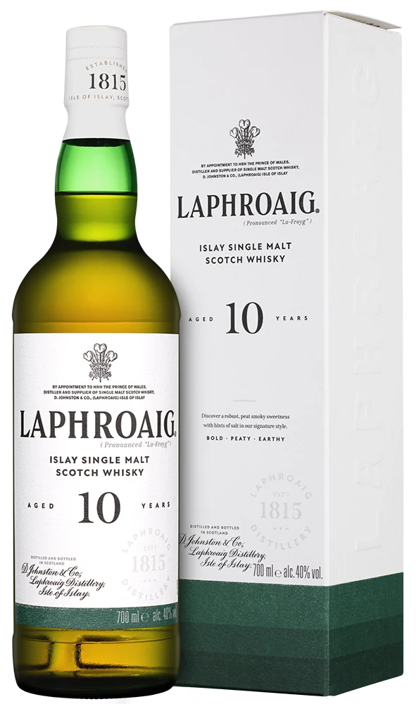 Виски Laphroaig 10 years в подарочной упаковке, 0,7 л — Шотландия