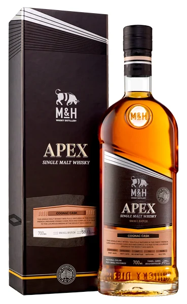 Виски M & H Apex Cognac Cask 58,6%, 0,7 л — Израиль
