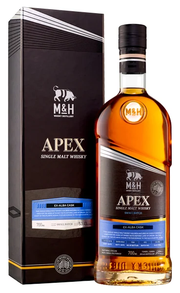 Виски M & H Apex ex-Alba Cask 53,4%, 0,7 л — Израиль