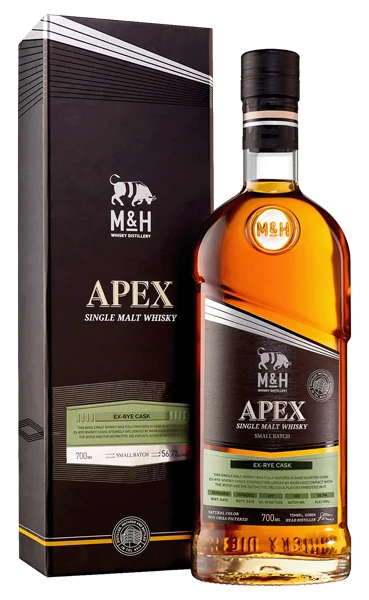 Виски M & H Apex ex-Rye Cask 56,7%, 0,7 л — Израиль