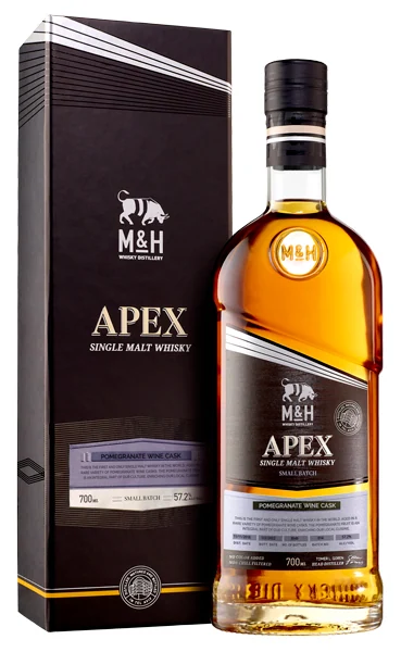 Виски M & H Apex Pomegranate Wine Cask 57,2%, 0,7 л — Израиль