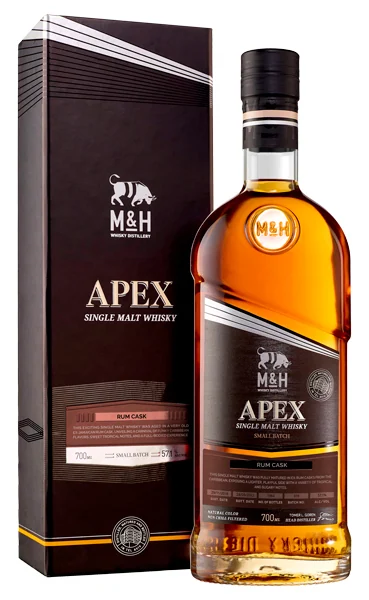 Виски M & H Apex Rum Cask 57,1%, 0,7 л — Израиль