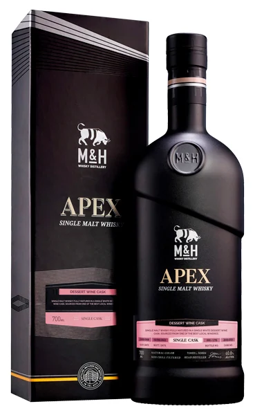 Виски M & H Apex Single Cask Dessert Wine Cask 60,8%, 0,7 л — Израиль