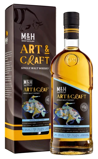 Виски M & H Art & Craft Madeira Dessert Wine Casks 52,3%, 0,7 л — Израиль