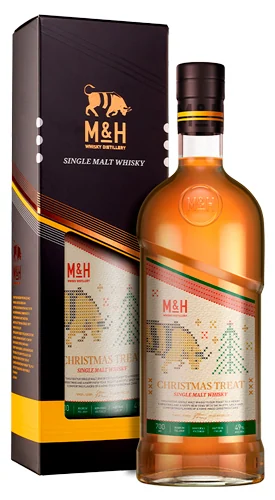 Виски M & H Christmas Treat 49%, 0,7 л — Израиль