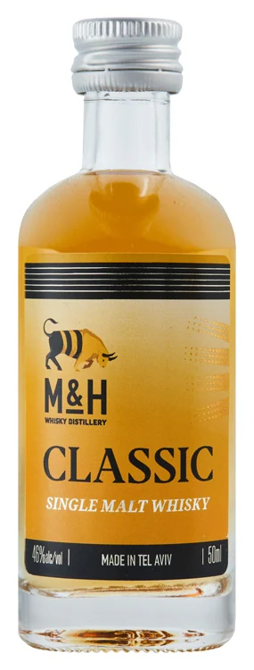 Виски M & H Classic 46%, 0,05 л — Израиль