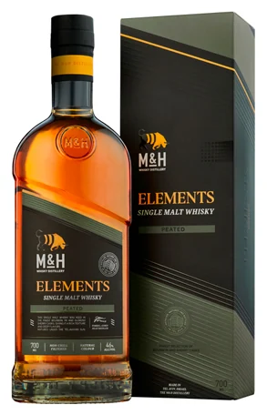 Виски M & H Elements Peated 46%, 0,7 л — Израиль