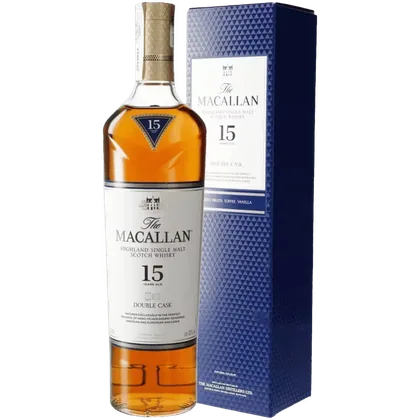 Виски Macallan Double Cask 15 лет 0,7 л в подарочной упаковке — Шотландия
