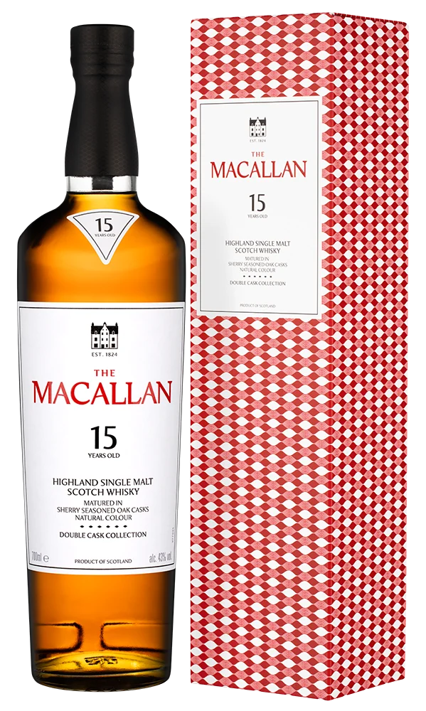 Виски Macallan Double Cask 15 years old в подарочной упаковке, 0,7 л — Шотландия