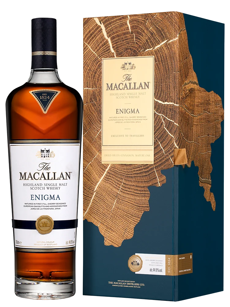 Виски Macallan Enigma в подарочной упаковке, 0,7 л — Шотландия