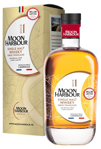 Виски Moon Harbour Dock 1 Single Malt Chateau La Louviere 45,8%, 0,7 л — Франция