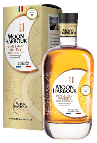 Виски Moon Harbour Dock 1 Single Malt Chateau Rieussec 45,8%, 0,7 л — Франция