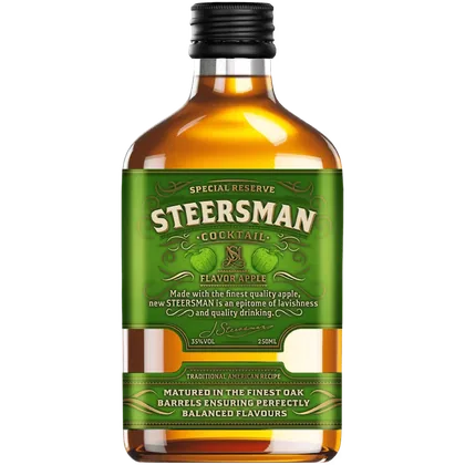 Виски Напиток спиртной Steersman Apple, 0,25 л — Россия