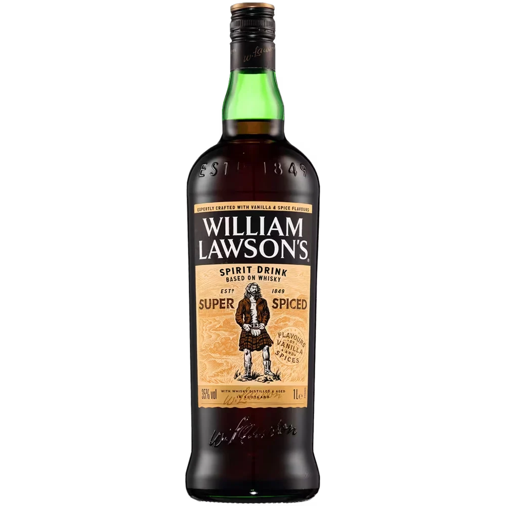 Виски Напиток спиртной William Lawson's Super Spiced зерновой купажированный, 1 л — Россия