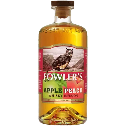 Настойка Fowler’s Apple Peach Whisky Infusion, 0,7 л — Россия