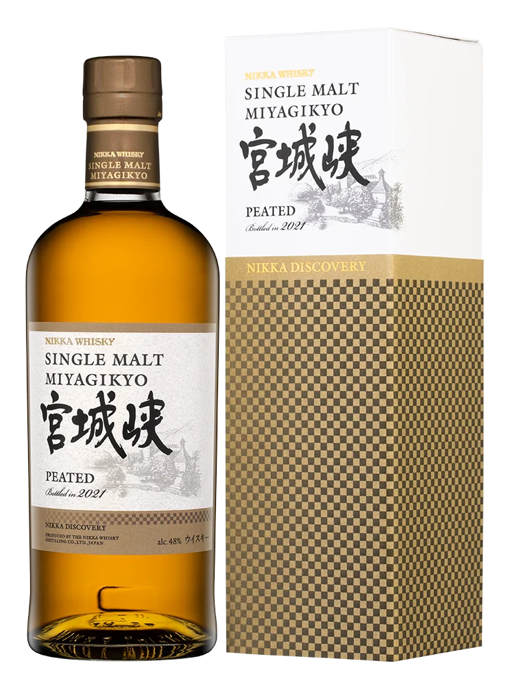 Виски Nikka Miyagikyo Single Malt Peated в подарочной упаковке, 0,7 л — Япония