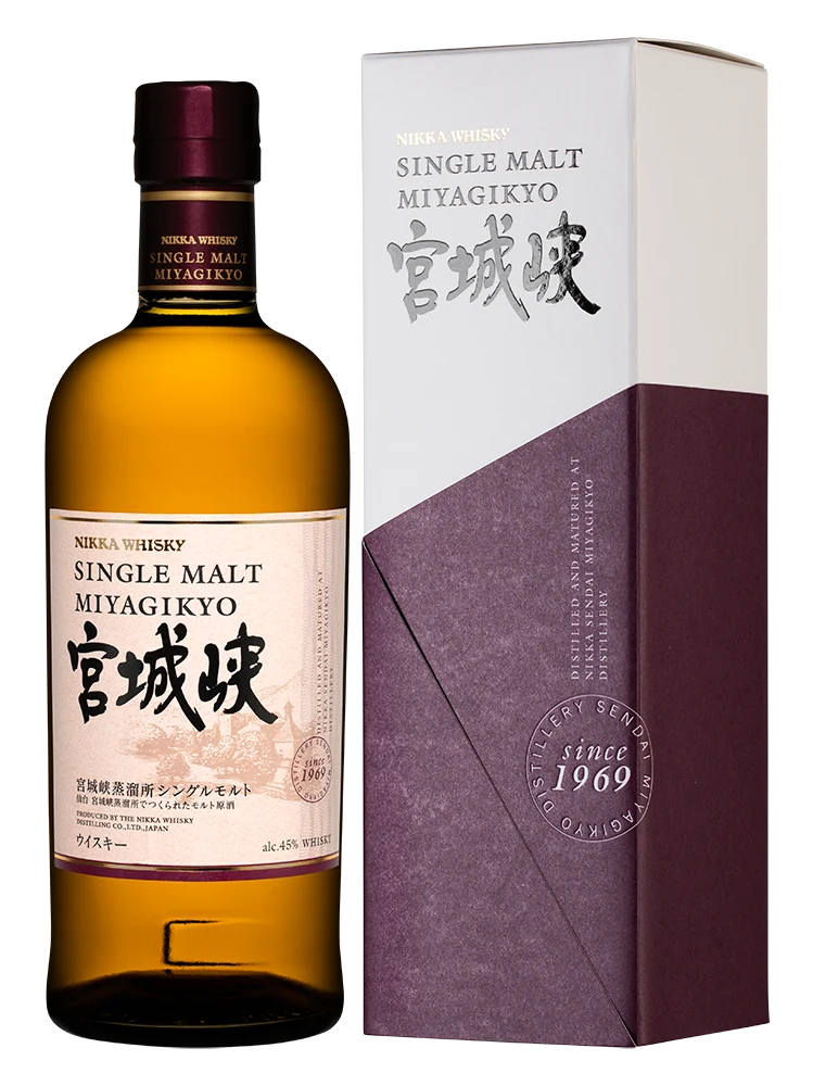 Виски Nikka Miyagikyo Single Malt в подарочной упаковке, 0,7 л — Япония