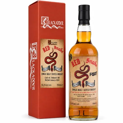 Односолодовый виски Blackadder Red Snake Single Malt Scotch (gift box), 0,7 л — Шотландия