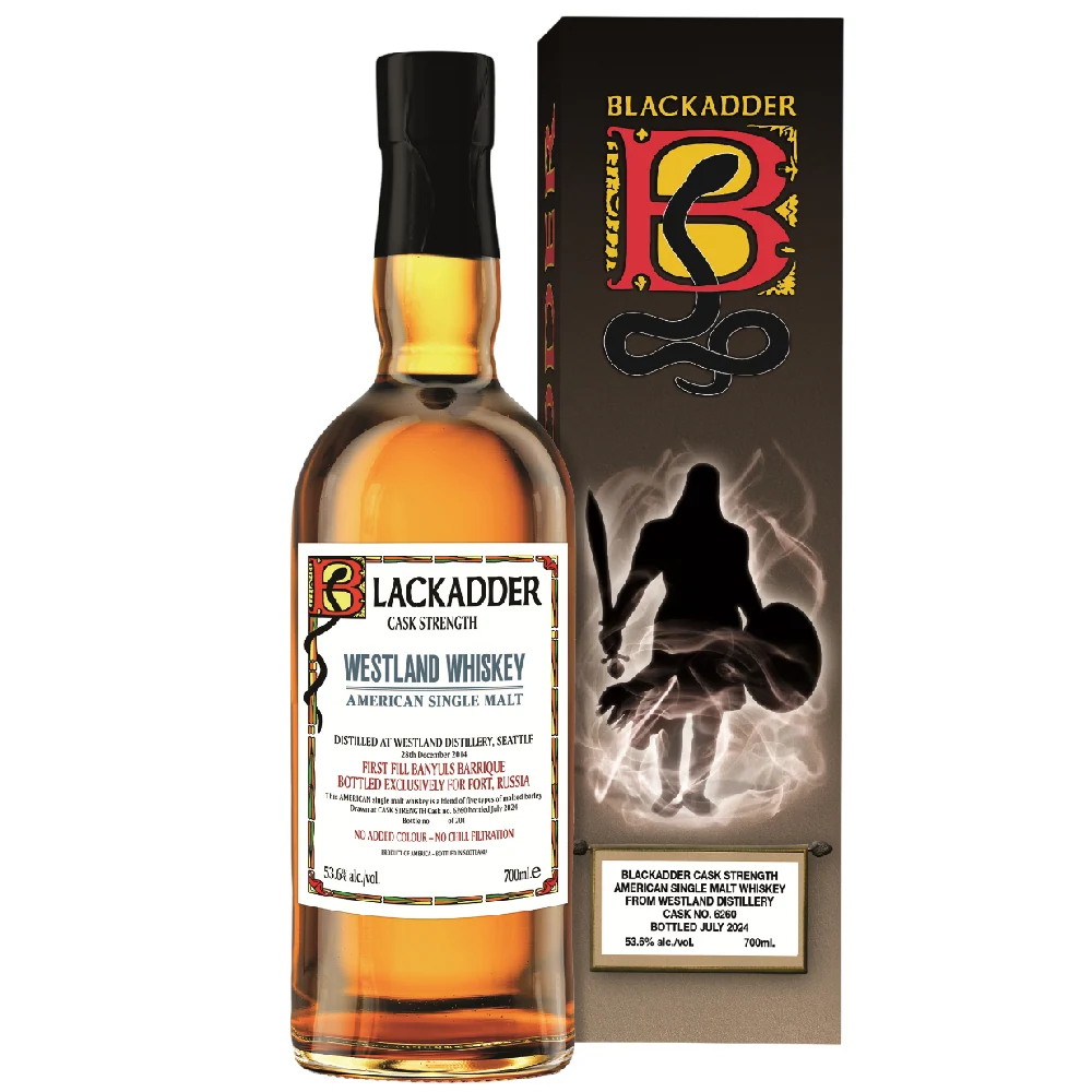 Односолодовый виски Blackadder Westland American 9 YO (gift box), 0,7 л — Шотландия