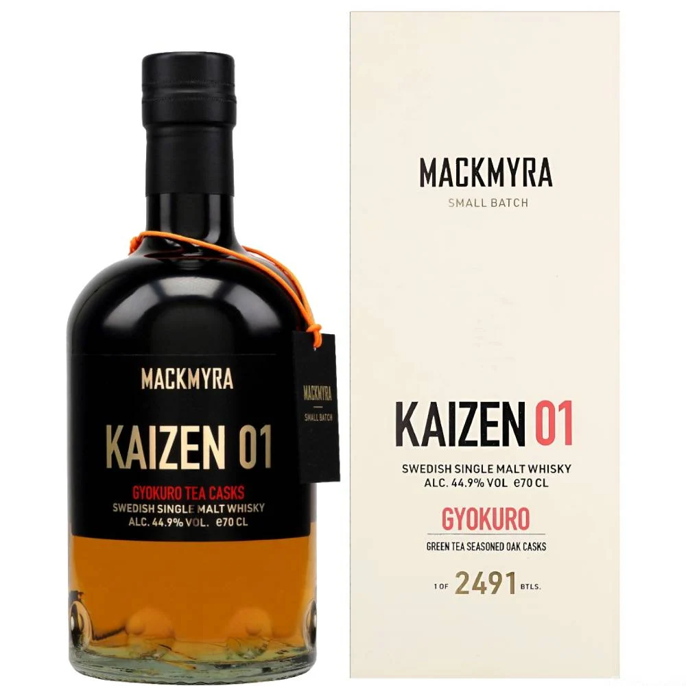 Односолодовый виски Mackmyra Kaizen 01 (gift box), 0,7 л — Швеция