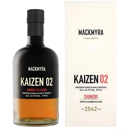 Односолодовый виски Mackmyra Kaizen 02 (gift box), 0,7 л — Швеция