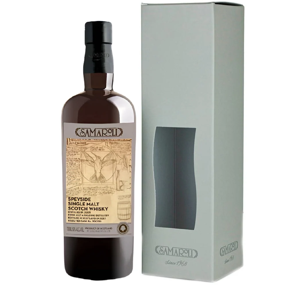 Односолодовый виски Samaroli Allt-A-Bhainne Speyside Single Malt Scotch (gift box), 0,7 л — Шотландия