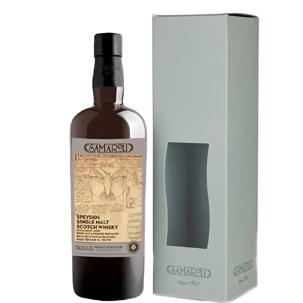 Односолодовый виски Samaroli Allt-A-Bhainne Speyside Single Malt Scotch (gift box) 2023 г, 0,7 л — Шотландия
