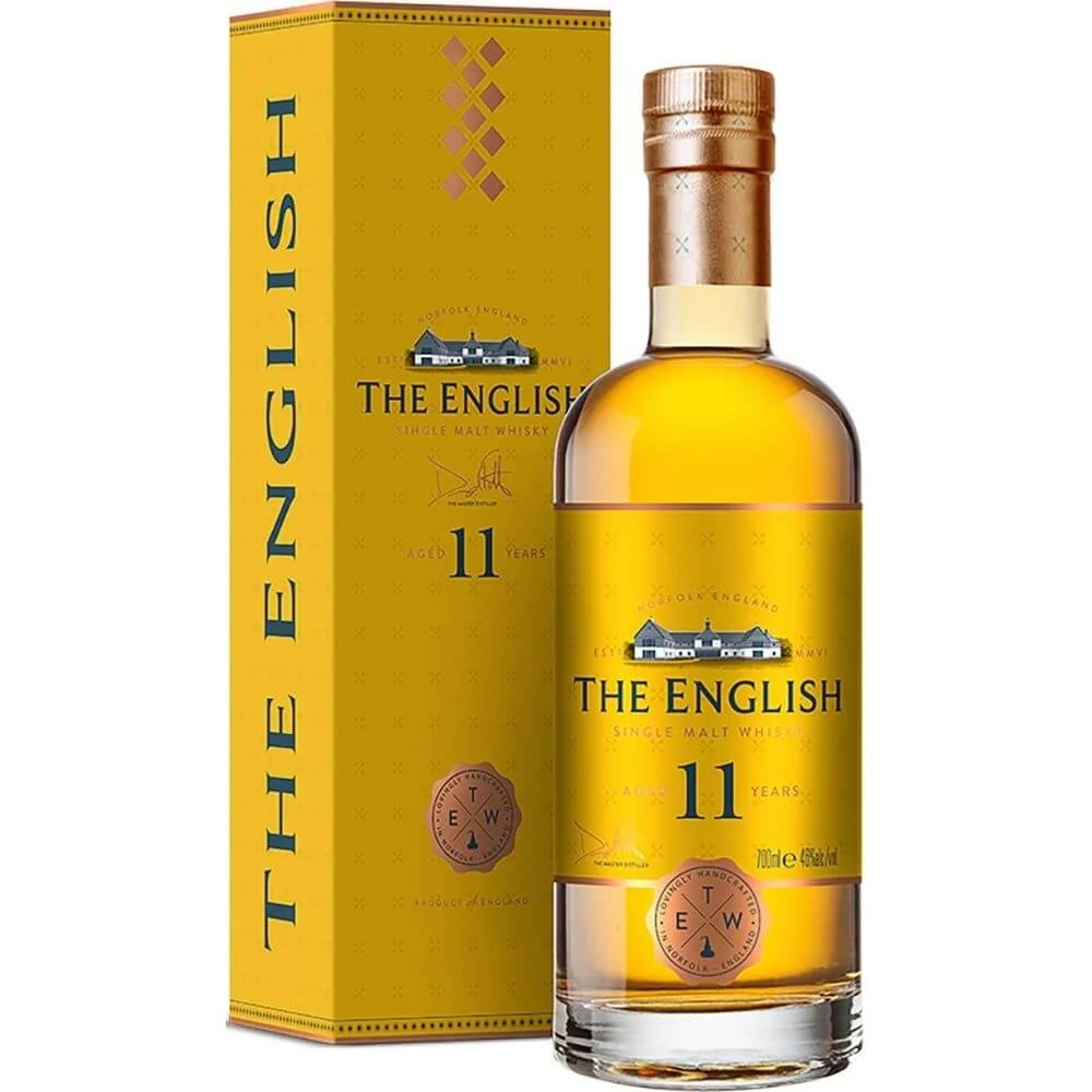Односолодовый виски The English 11 Year Old Single Malt (gift box), 0,7 л — Англия