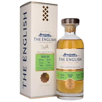 Односолодовый виски The English Heavily Smoked Small Batch Release Vintage 2010 Peated (gift box) 2010 г, 0,7 л — Англия