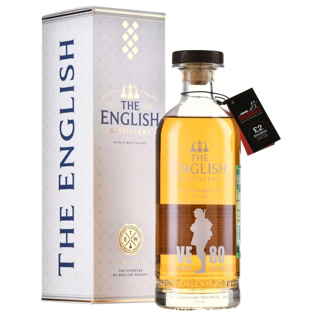 Односолодовый виски The English Single Malt VE-Day 80th Anniversary (giftbox), 0,7 л — Англия