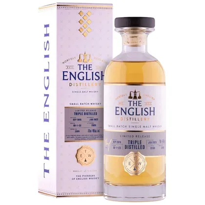Односолодовый виски The English Small Batch Release Triple Distilled (gift box), 0,7 л — Англия