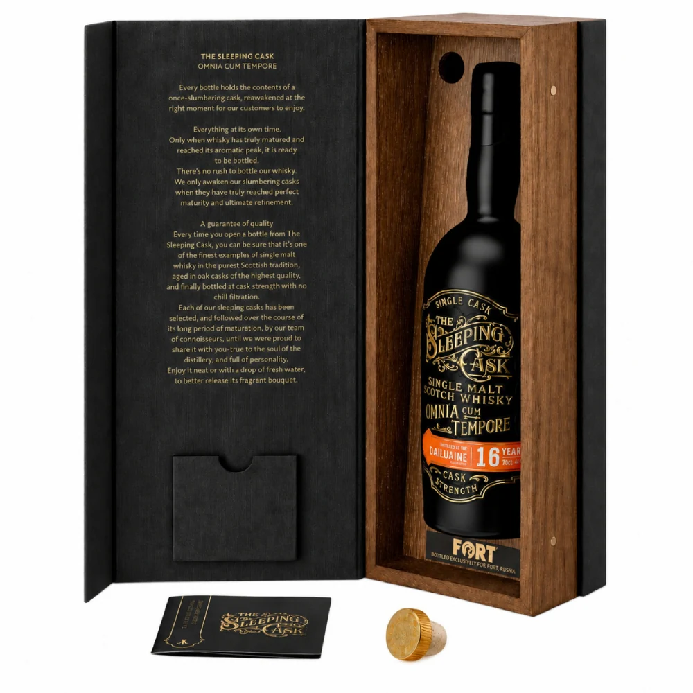 Односолодовый виски The Sleeping Cask Dailuaine 16 YO (gift box), 0,7 л — Шотландия
