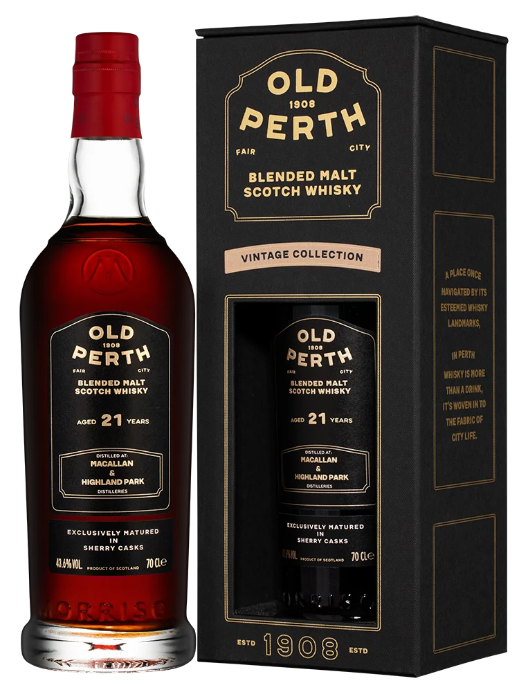 Виски Old Perth Aged 21 Years Sherry Cask в подарочной упаковке, 0,7 л — Шотландия