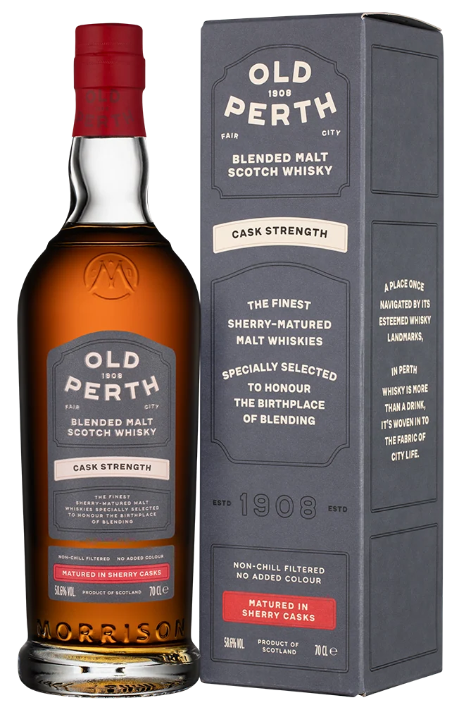 Виски Old Perth Cask Strength в подарочной упаковке, 0,7 л — Шотландия