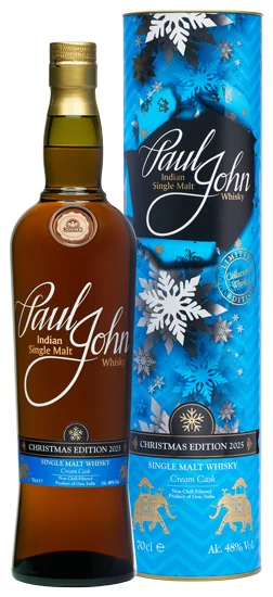 Виски Paul John Christmas Edition 2025 46%, 0,7 л — Индия