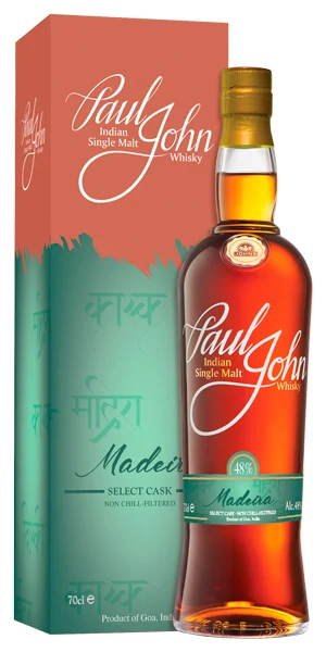 Виски Paul John Madeira Select Cask 48%, 0,7 л — Индия