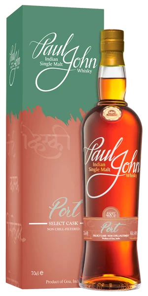 Виски Paul John Port Select Cask 48%, 0,7 л — Индия