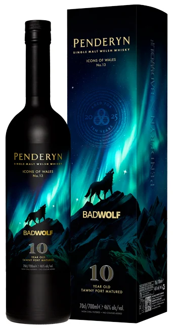 Виски Penderyn Bad Wolf 10 YO 46% 0,7 л п/уп — Уэльс