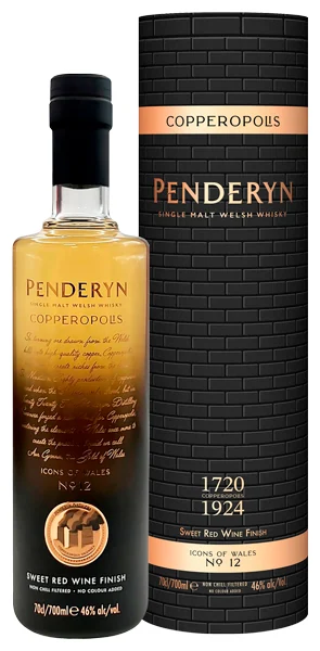 Виски Penderyn Copperopolis 46% 0,7 л п/уп — Уэльс