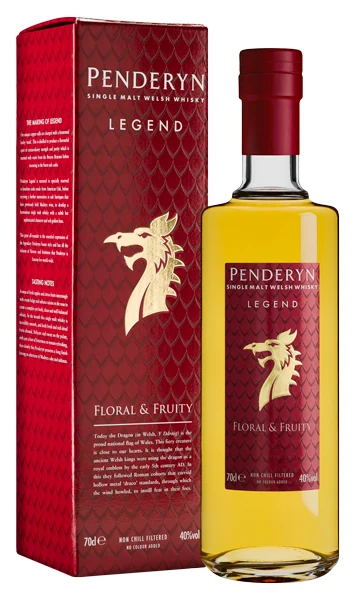 Виски Penderyn Legend 40% 0,7 л п/уп — Уэльс