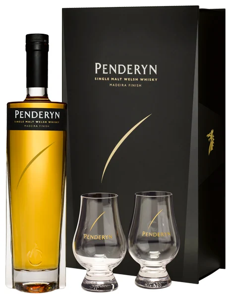 Виски Penderyn Madeira Finish 46% 0,7 л + 2 бокала п/уп — Уэльс