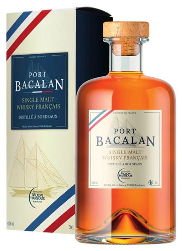 Виски Port Bacalan Single Malt 41,2%, 0,7 л — Франция