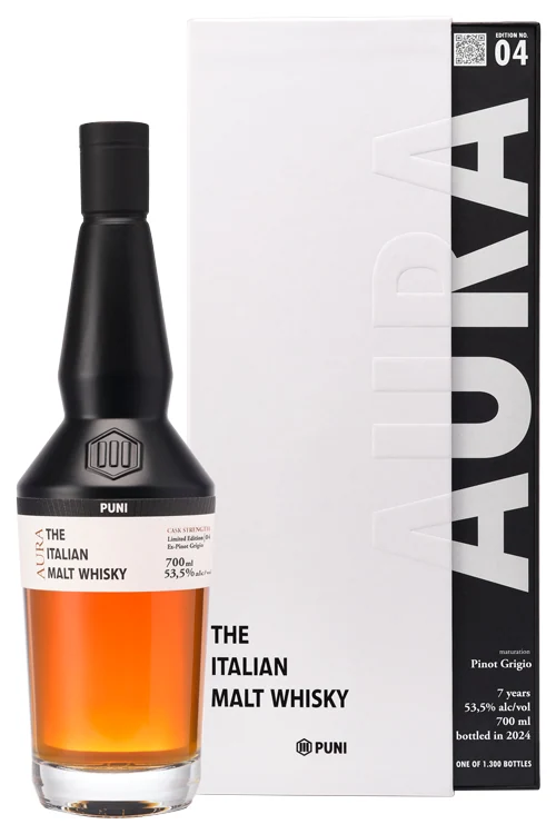 Виски Puni Aura Limited Edition (04) 53,5% 0,7 л п/уп — Италия