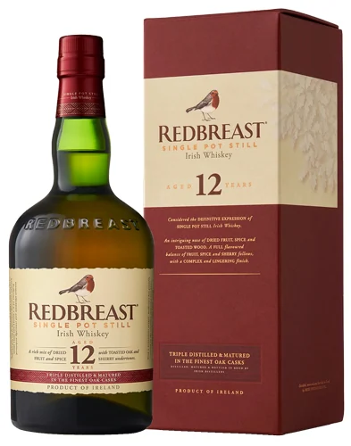 Виски Redbreast 12 years 40% 0,7 л п/у — Ирландия