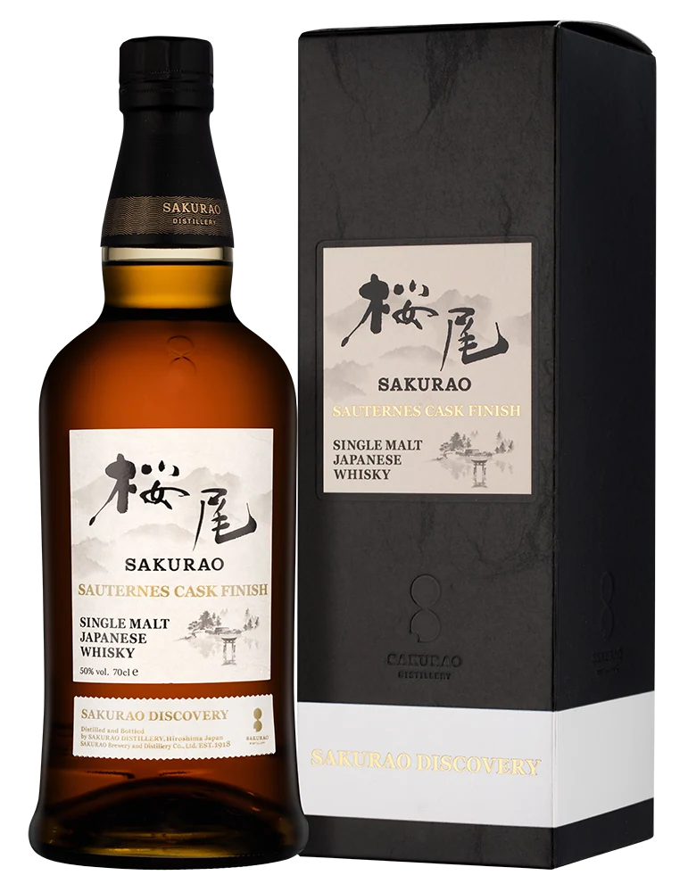 Виски Sakurao Single Malt Sauternes Cask Finish в подарочной упаковке, 0,7 л — Япония