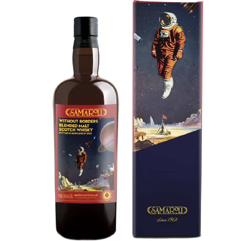 Виски Samaroli Gagarin Without Borders Blended Malt Scotch (gift box), 0,7 л — Шотландия