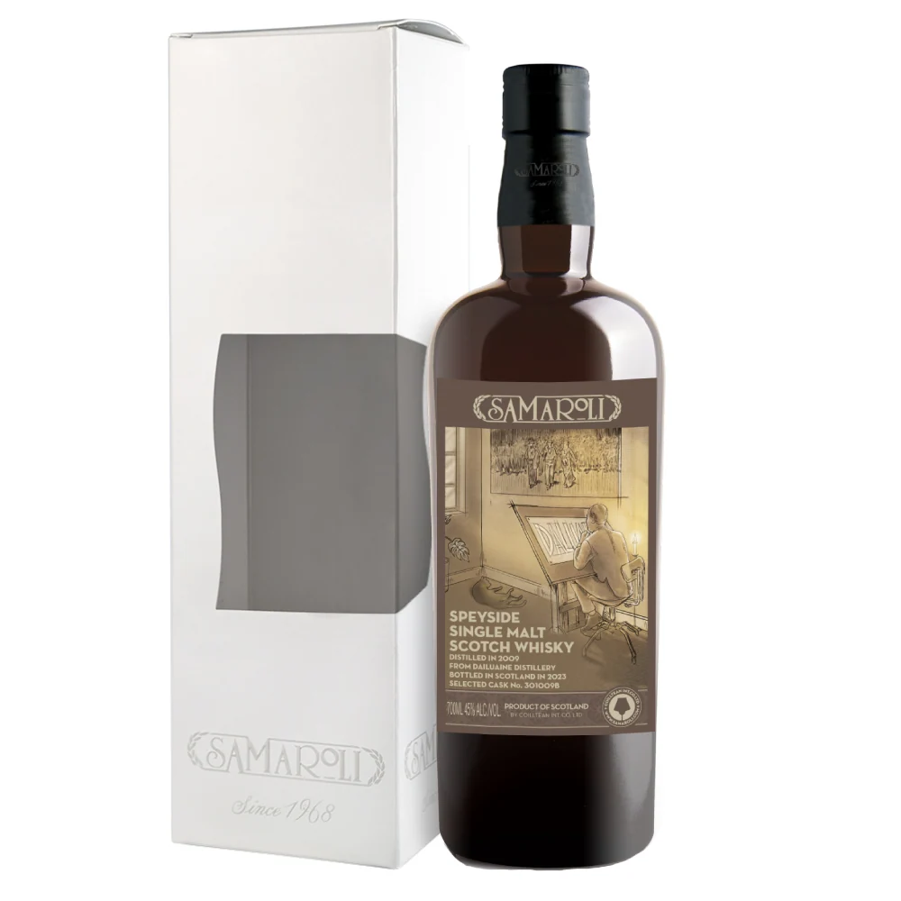 Виски Samaroli Speyside Dailuaine Single Malt (gift box) 2023 г, 0,7 л — Шотландия