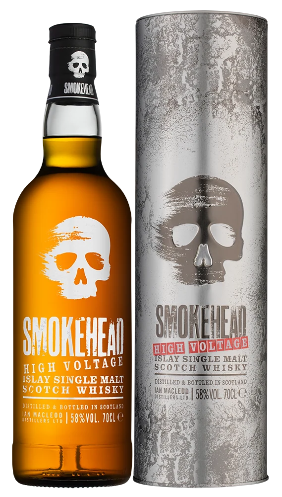 Виски Smokehead High Voltage в подарочной упаковке, 0,7 л — Шотландия