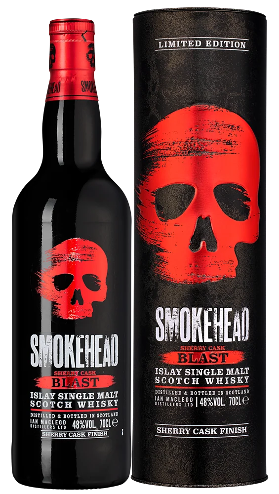 Виски Smokehead Sherry Cask Blast в подарочной упаковке, 0,7 л — Шотландия